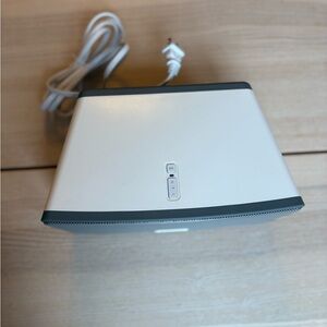 White and Gray Wireless Sonos Speaker